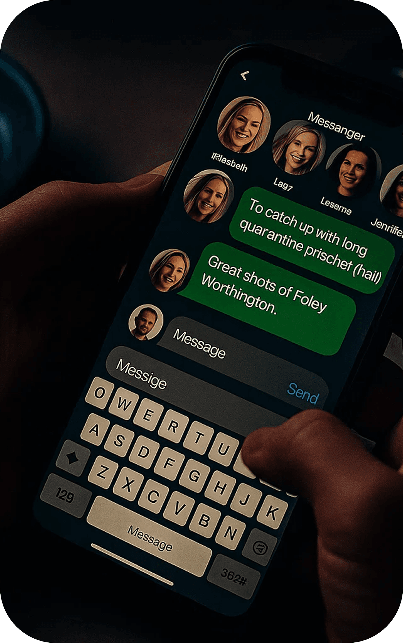 Messaging phone
