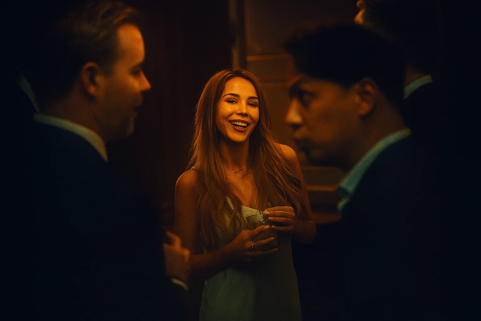 People at event